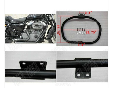 Защитная полоса двигателя мотоцикла для Sportster XL883 XL1200 X48 2004 2005 2006 2007 2008 2009 2010 2012 2013 |