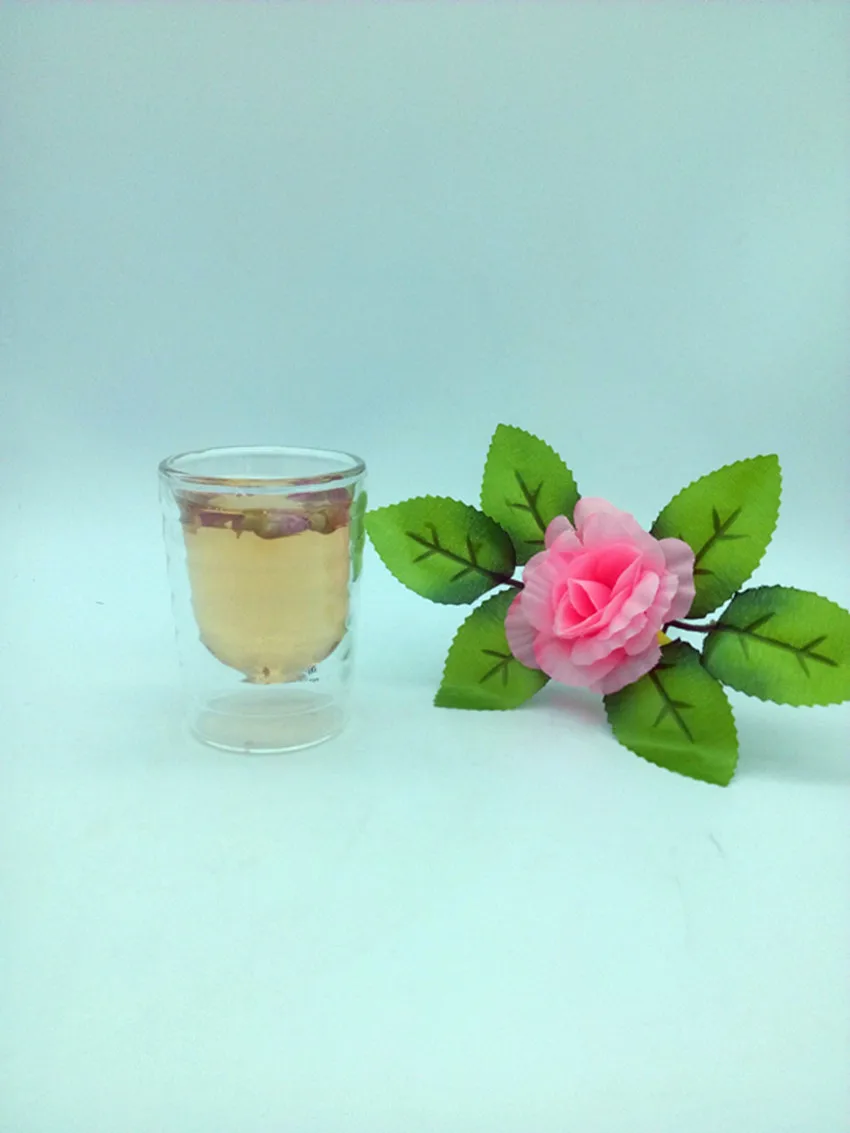 Caneca ручная дутая Двойная Стенка сывороточный протеин canecas N эспрессо Кофейная кружка эспрессо Кофейная чашка термальное стекло 80 мл