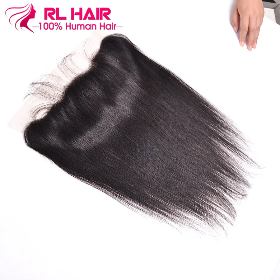 7A Peruvian Virgin Hair With Frontal Closure Lace Bundles Straight 13x4 |