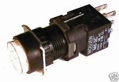 DHL/EMS 5 ЛОТ 16 ММ КНОПОЧНЫЙ МГНОВЕННЫЙ БЕЛЫЙ КРУГЛЫЙ ЗАМЕНИТЬ IDEC L6-C4-D9 |