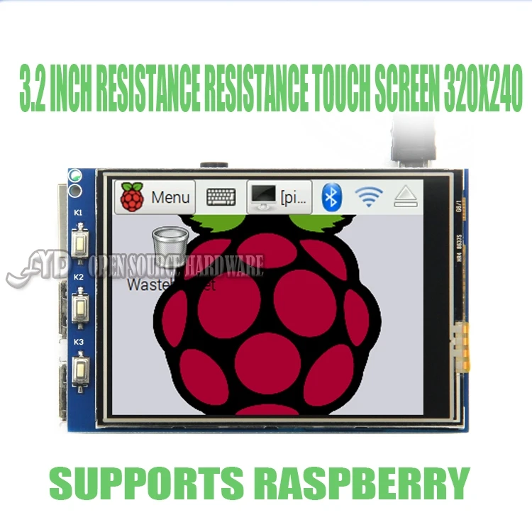 1 шт. резистивный сенсорный ЖК-дисплей Raspberry Pi 3 Model 2 дюйма X | Электронные