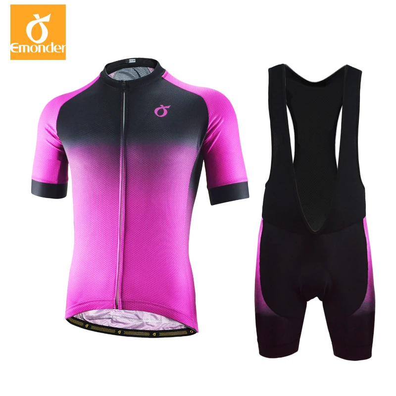 

HOt Summer Cycling Jersey Short Sleeve Set Men Pro Team Mountain Road Bike Clothing Breathable Bicycle Jerseys Clothes 4 Styles