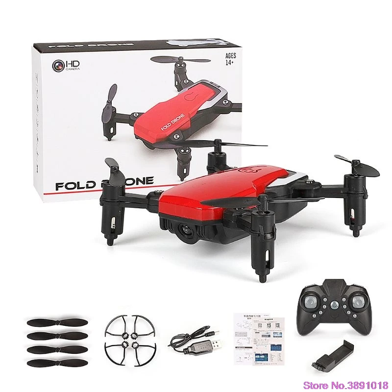 R Мини LF606 складной Wifi FPV 2,4 GHz 6-осевой RC Мультикоптер беспилотный игрушечный вертолет 95AE - Цвет: R