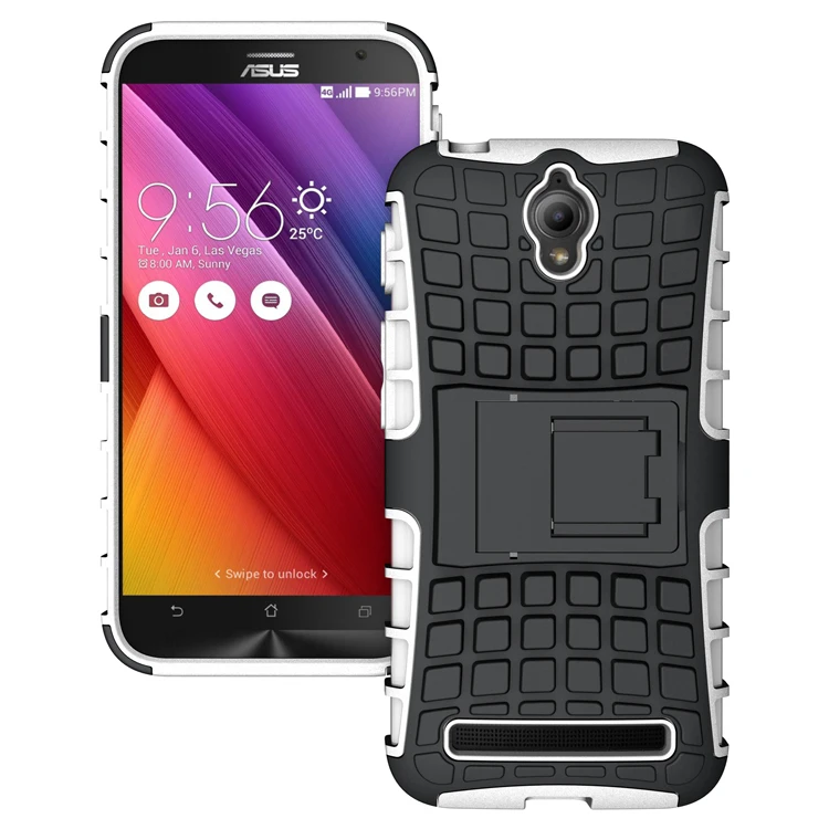 Hybrid Hard Case on for Asus Zenfone Go ZC451TG Z00SD Silicone Bumper Rugged Shockproof Cover ZenFone 4.5 |