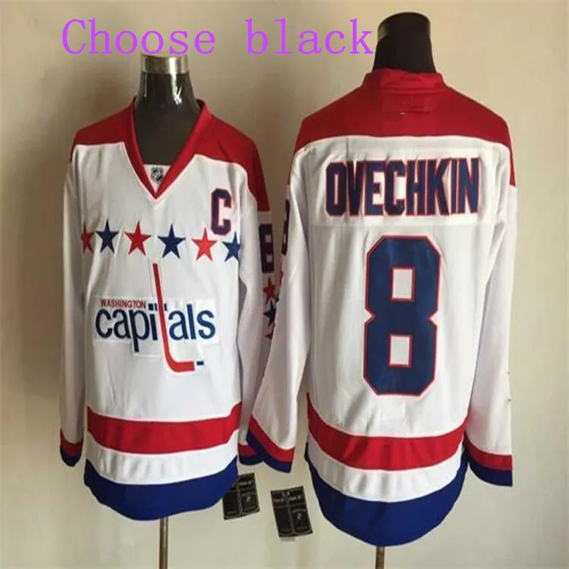 New Quick delivery! Men's #8 Alex Ovechkin Best High quality Hockey Jersey | Спорт и развлечения