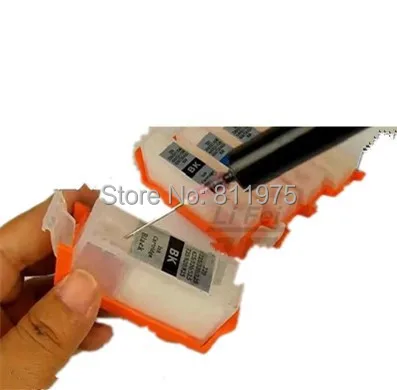 For CANON IP4850 IP4950 IX6550 MG5150 MG5250 MX715 MX885 MX895 MG5350 PGI-525 refillable ink cartridge+ 5 Color Dye Ink 100ml | Компьютеры