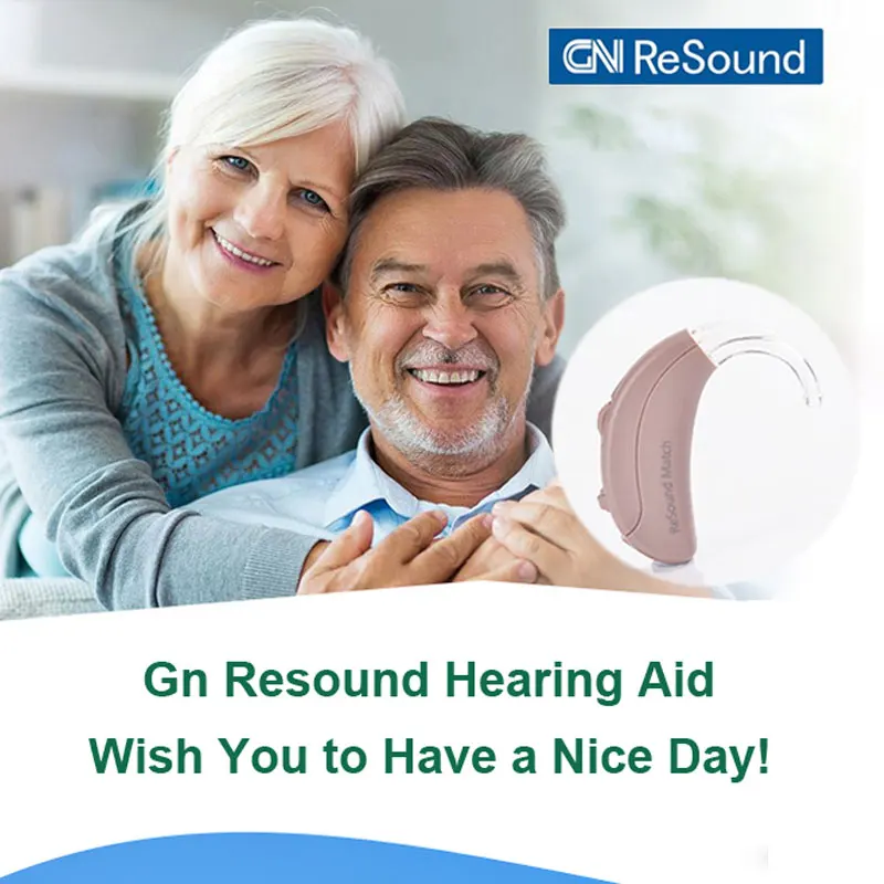 Gn ReSound цифровой BTE слуховые аппараты подходят MA2T70-V MA3T70-V для умеренной тяжелой потери высокая мощность мини слуховой аппарат
