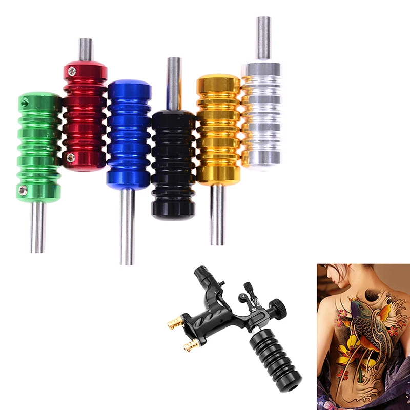 Новинка 1 шт. тату машинка из алюминиевого сплава с ручкой наконечником для