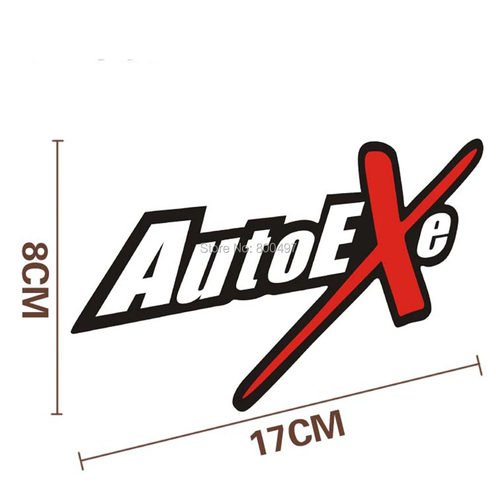 Новый автомобиль укладка Autoexe спортивные виниловые наклейки на стены для