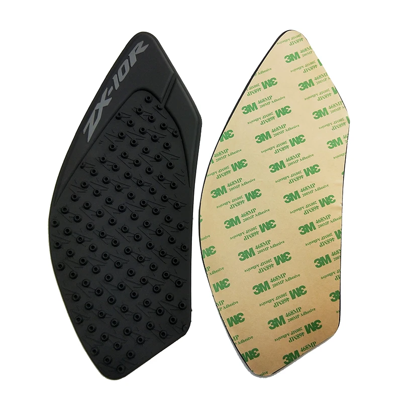 For Kawasaki ZX-10R 2008 2009 2010 ZX10R ZX 10R 08-10 Motorcycle Sticker Anti slip Fuel Tank Pad 3M Side Gas Knee Grip | Автомобили и