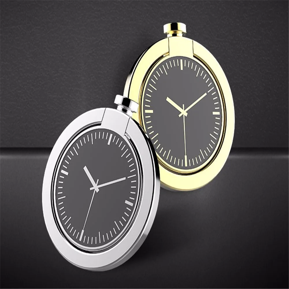 Хорошее Качество Творческий Карманные часы Держателя Кольца Палец Кольцо