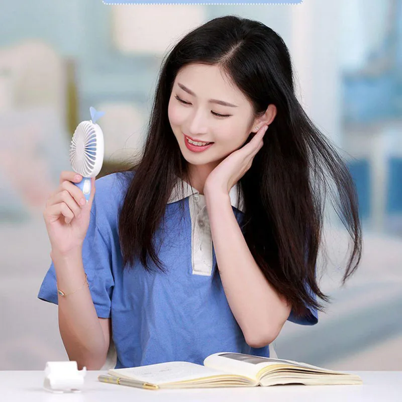 Портативные вентиляторы USB Перезаряжаемый охлаждающий Микки Мини милый