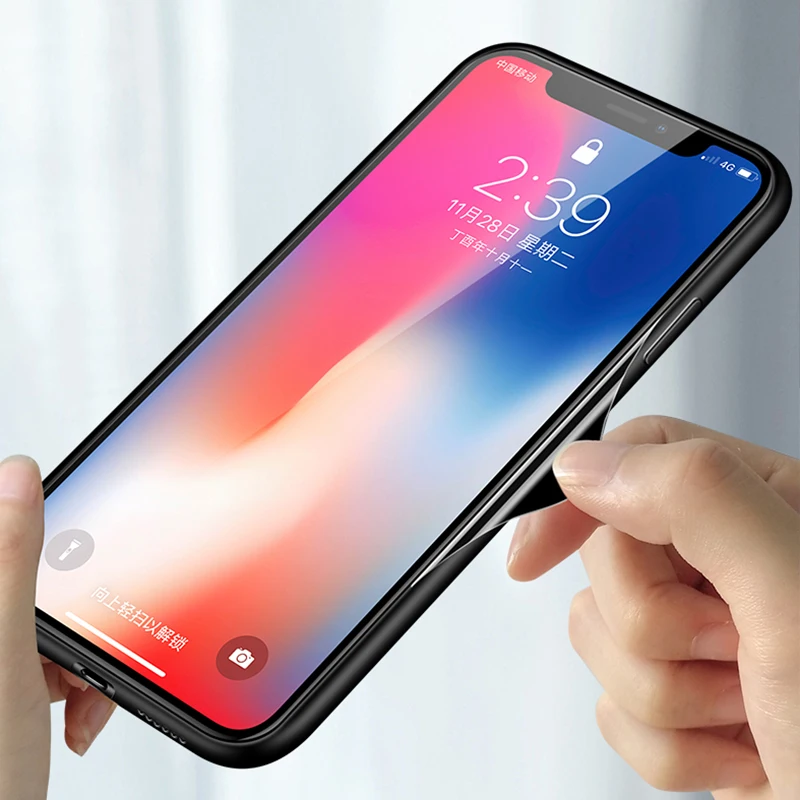 Porsche Design PU Leather Glass Case Cover for iphone X XR XS MAX 10 Shockproof Soft TPU Edge Capa 6 6sPlus 7 8 Plus |