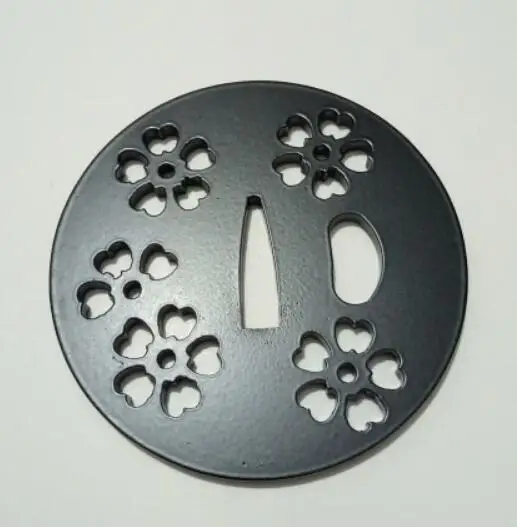 Новый железный защитный держатель Tsuba для японского бритвенного ножа аксессуар
