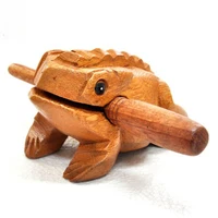 Деревянная лягушка, традиционный музыкальный инструмент, игрушки, счастливая лягушка с деревянной палочкой, Детская музыка, образование, в...