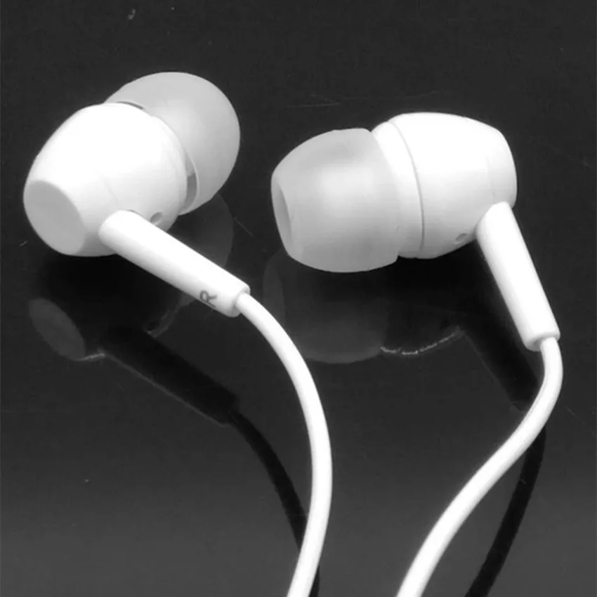 MGHUAKAI белый 3 5 мм наушники вкладыши Hifi Проводная гарнитура без микрофона