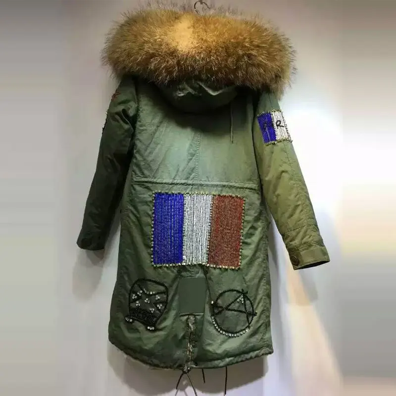 Женское зимнее пальто с капюшоном длинное стильное из искусственного меха