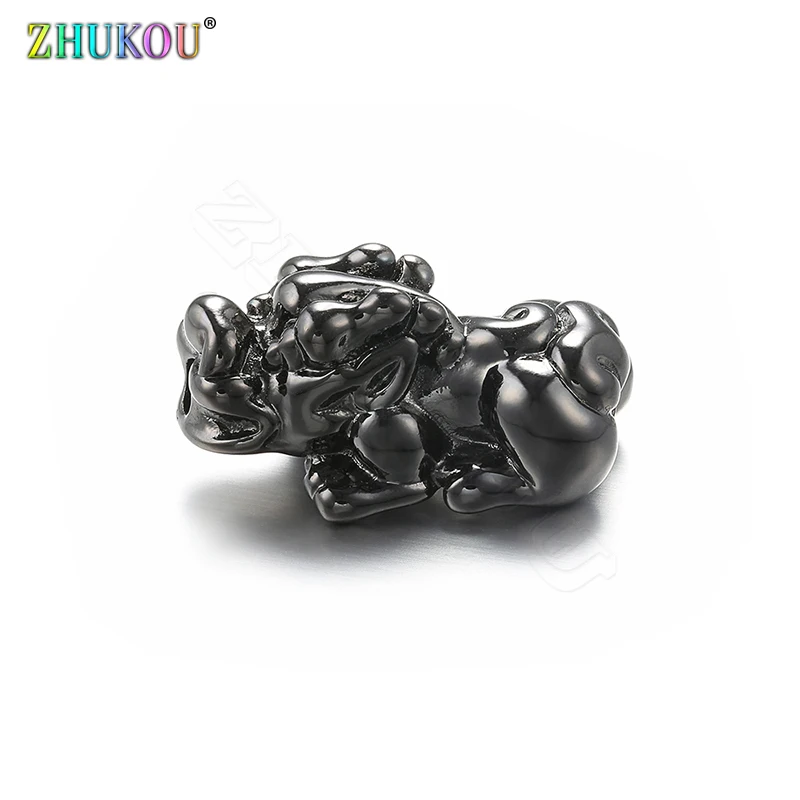 Сверкающие мифические кулоны Pixiu 12*25 мм кубические бусины из циркония DIY
