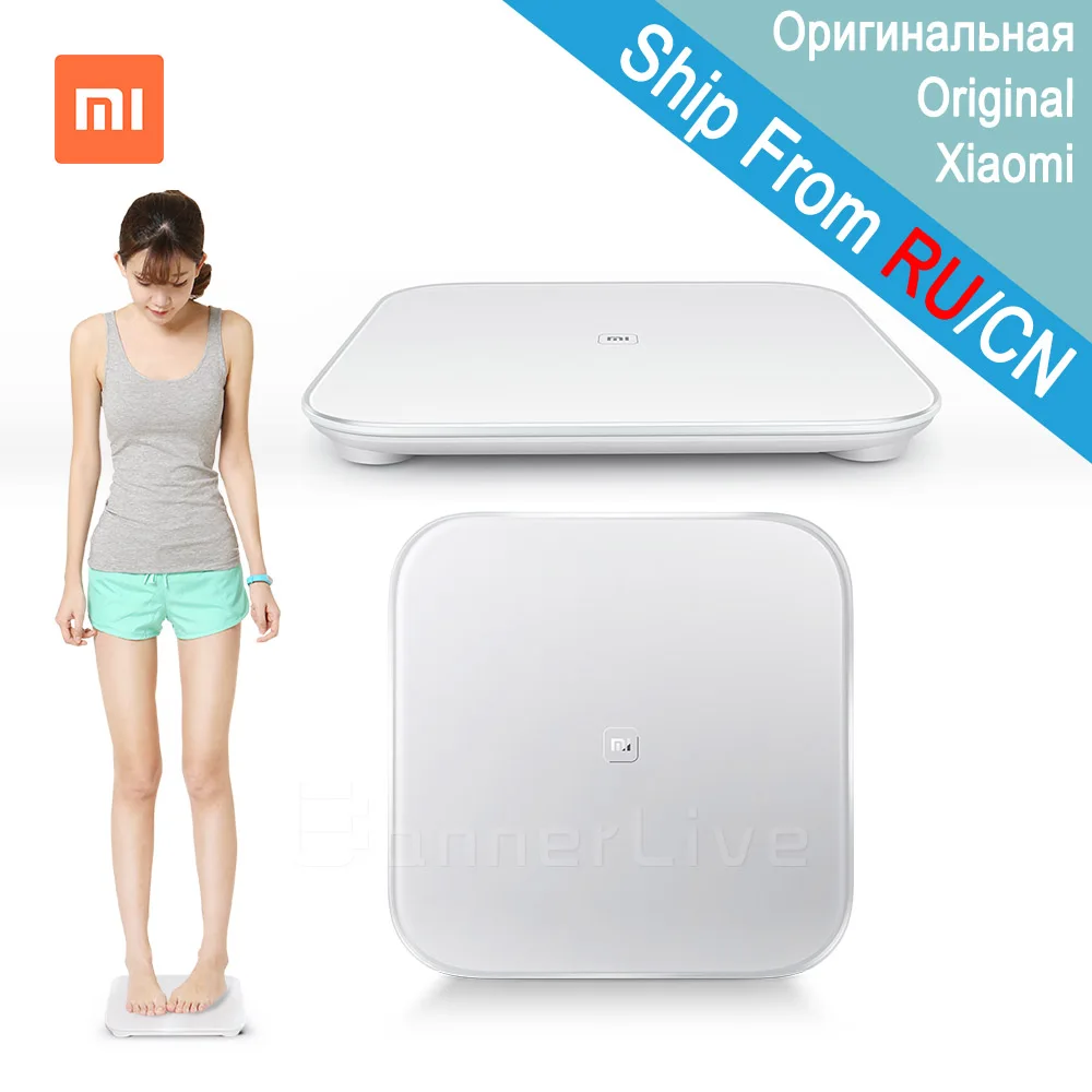 Оригинальные смарт весы Xiaomi 2 Mi умные цифровые для здоровья с поддержкой Android 4 iOS 7