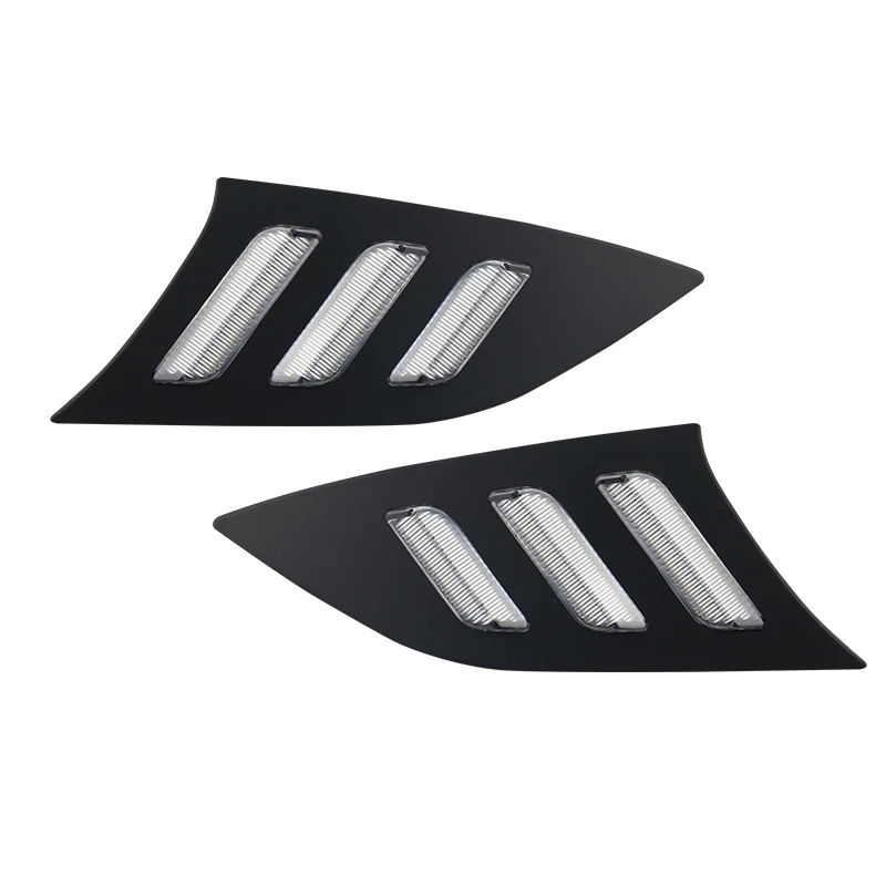 Car Flashing 1 Set Styling DRL Daytime Running Light Fog Lamp with Turn Signal For KIA K3 CERATO 2013 2014 2015 2016 |