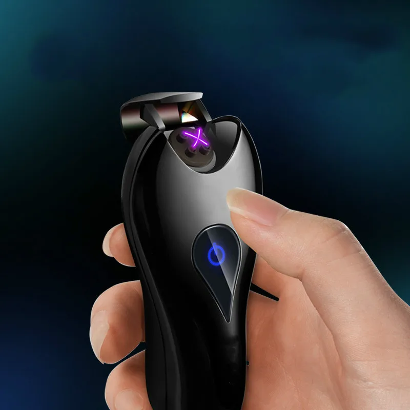 Новинка USB зарядка сенсорная Зажигалка зажигания металлическая электронная