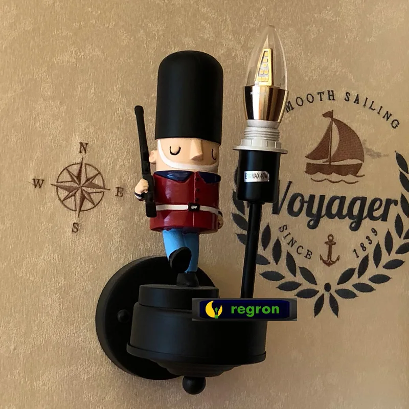 Настенные светильники для детской комнаты британские солдаты настенный