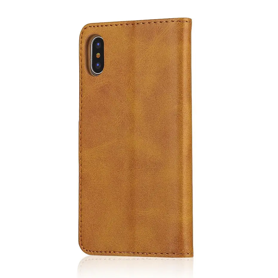 Роскошный кожаный чехол книжка в стиле ретро для iPhone XS MAX X XR 11 Pro Max бумажник 7 8 6 6S