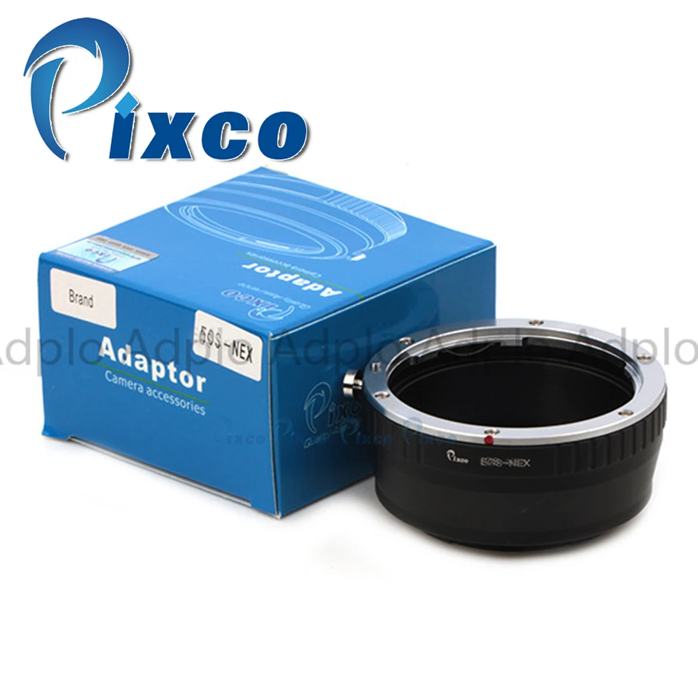 Кольцо адаптера объектива Pixco подходит для Canon EF E.OS Sony NEX A5100 A6000 A5000 A3000 5T 3N 6 5R F3 7 5N 5C