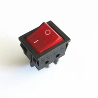 kcd4 on off 16a 250vac30a 125vac red button light rocker switch 4 pin rocker power switch