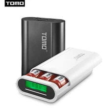 TOMO M3 Smart PowerBank 18650 lithium ion Battery Charger Portable DIY Power Bank Storage Box Case Dual Output For 18650 Battery
