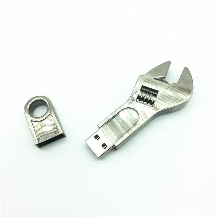 Розничная продажа металлический Регулируемый ключ USB 3 0 флэш накопители