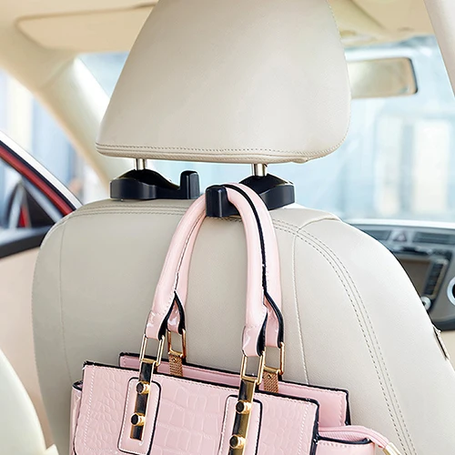 

2Pcs Car Seat Back Headrest Luggage Bags Hanger Multifunction Hooks Holders