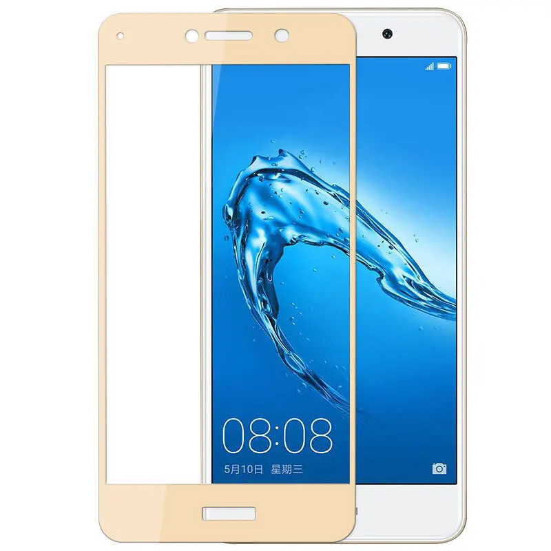 Закаленное Стекло для Huawei P9 Lite мини 3d полное покрытие закаленное Экран протектор