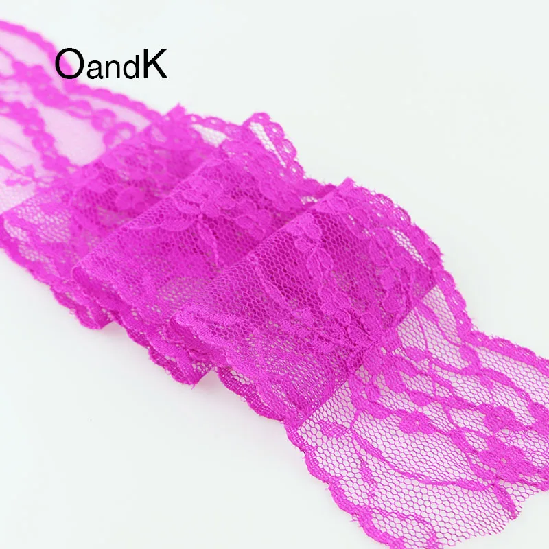 5 ярдов/партия кружевная лента для украшения свадебного платья|lace trim|pink lace