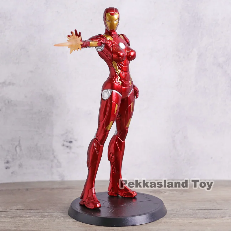 

Iron Man Iron Lady Pepper Potts PVC Action Figure Collectible Model Toy