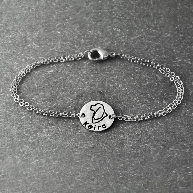 Кинг Чарльз кавалер браслет кокер-спаниель персонализированный с фигуркой