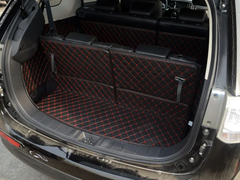 Лучшая и Бесплатная доставка! Специальные коврики для багажника Mitsubishi Outlander 7