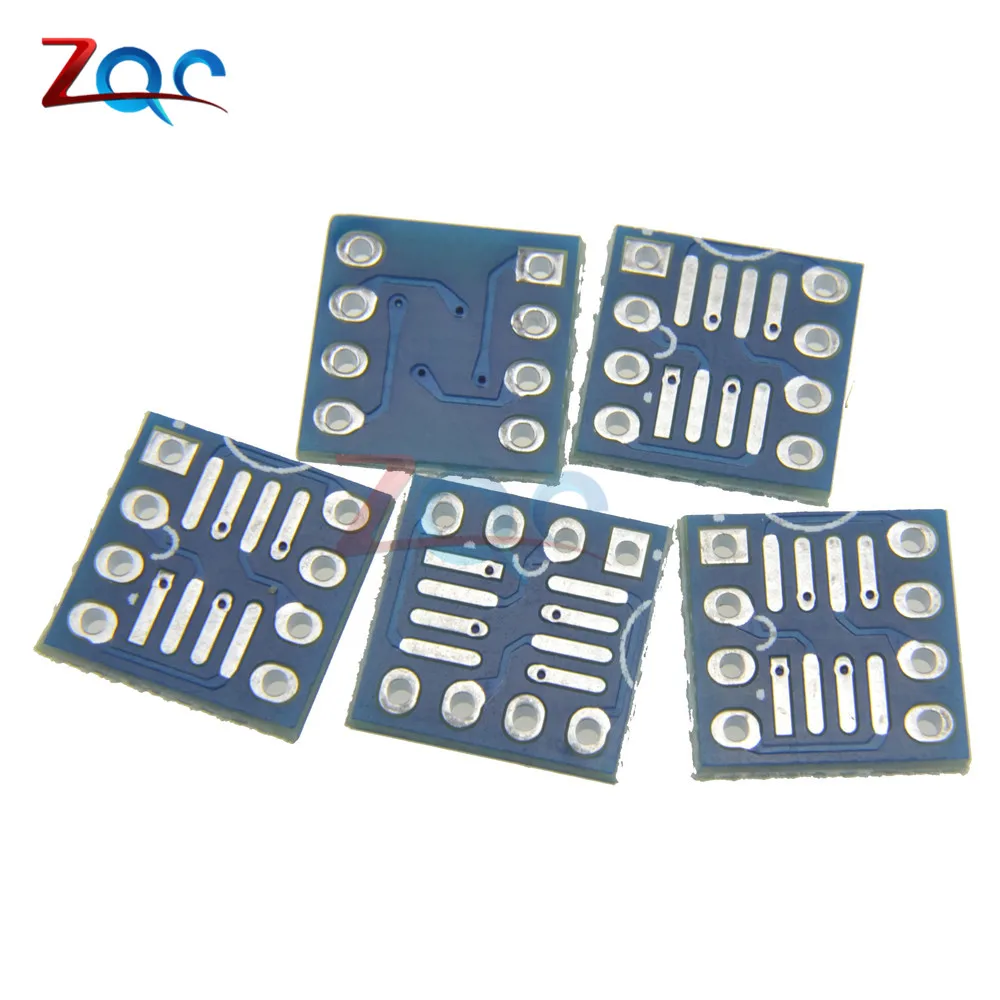 10 шт. SOP8 SO8 SOIC8 К DIP8 плата интерфейса PCB адаптер пластина Новинка|soic8 to dip8|soic8 sop8 dip8soic8