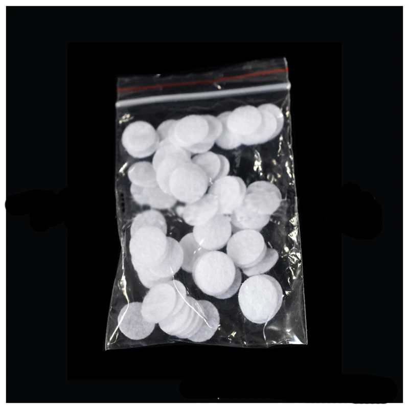 

Disposable Cotton Filters 100pcs/pack 12mm dia for Microdermabrasion Facial Care Tool and Blackhead Removal Device