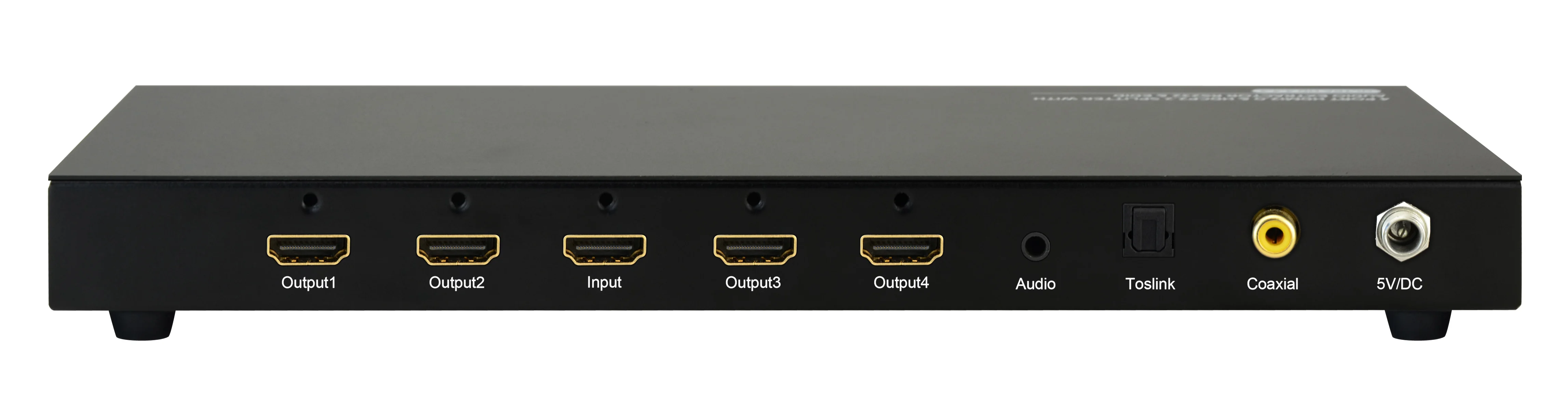 Сплиттер 1X4 HDMI2.0 и HDCP2.2 с EDID RS232 аудио экстрактор|Кабели HDMI| |