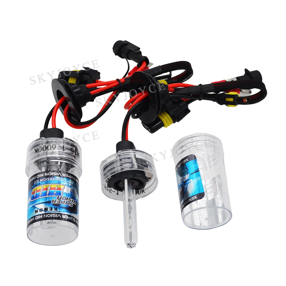 AC 12V 35W 55W ксеноновая H15 HID лампа 4300K 6000K 8000K H15-1 сменная для фары автомобиля