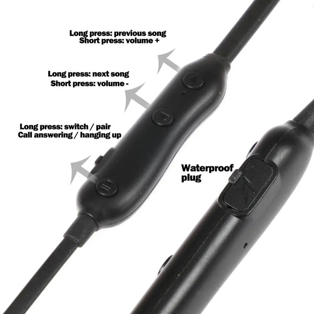 Беспроводные Bluetooth наушники S6 стереонаушники гарнитура для телефонов iPhone Samsung 7 8