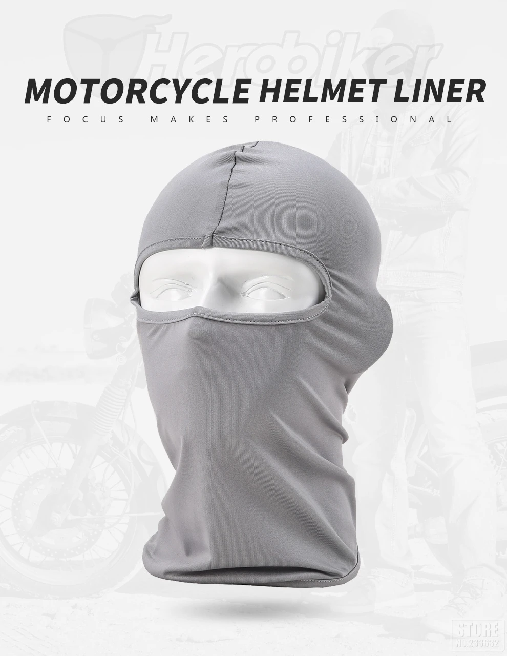 HEROBIKER Балаклава, мотоциклетная маска для лица, летняя дышащая маска на все лицо, защита от солнца, шлем, шапка, шапка, маска на все лицо