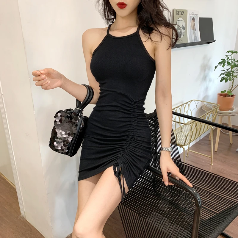 Летняя женская одежда с открытыми плечами сексуальные тонкие мини-платья