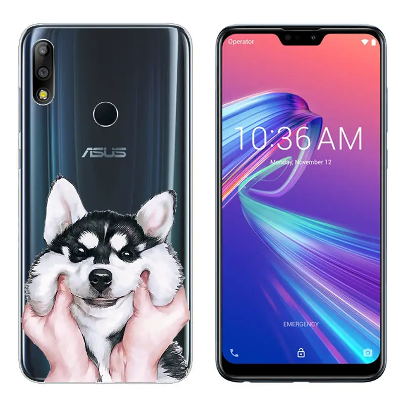 Чехол для Asus ZB631KL Zenfone Max Pro M2 силиконовый ZB633KL прозрачный ZB 631KL мягкий TPU ZB633 KL Fundas |