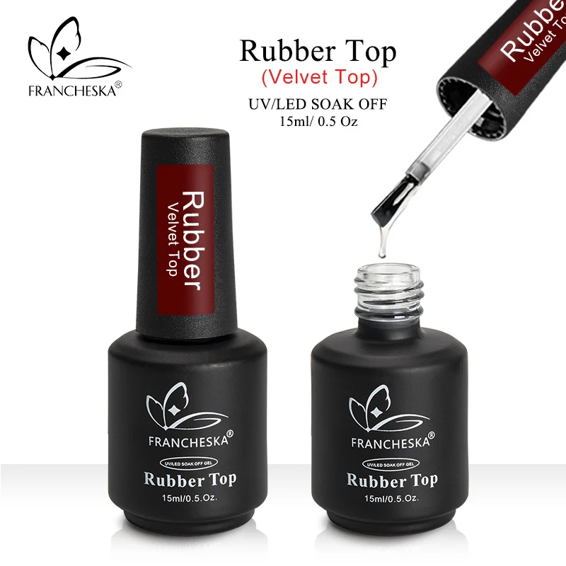 Матовое верхнее покрытие светодиодный гелевое покрытие для ногтей Nail Art Vernis перманентность UV пластина верхнее покрытие Oje Лаки матовый топ гель лак 8 мл/15 мл