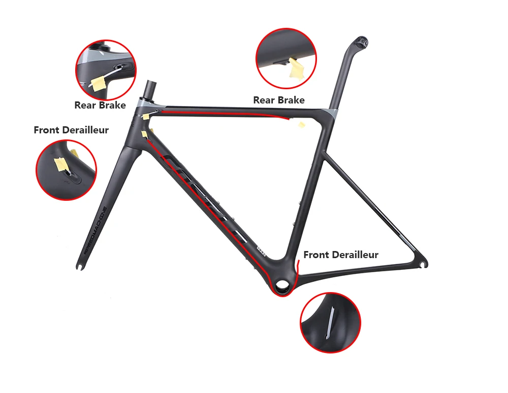 Новейший диск Costelo Speedmachine1.0 карбоновый дорожный велосипед велосипедный держатель для телефона Costelo велосипедная Рама Bicicleta карбоновая рама для велосипеда
