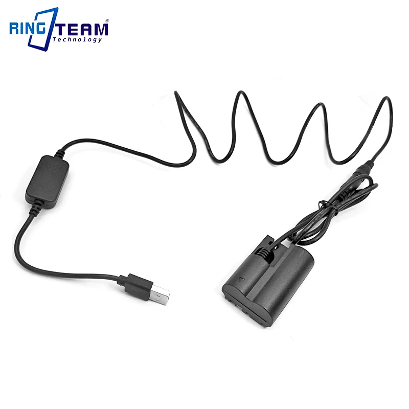 Кабель адаптер для камеры USB накопитель 5 в постоянного тока PW20 FW50 Canon LPE6 LPE17 DR 400 с