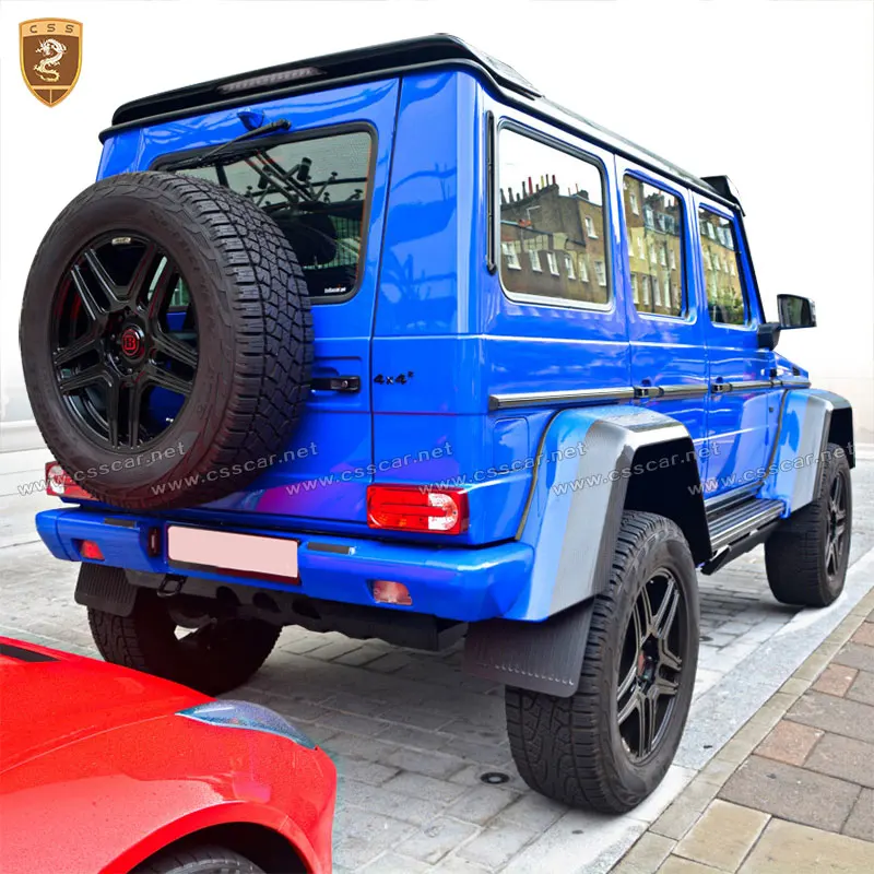 Комплект кузова автомобиля задний спойлер из углеродного волокна для Mercedes Benz G