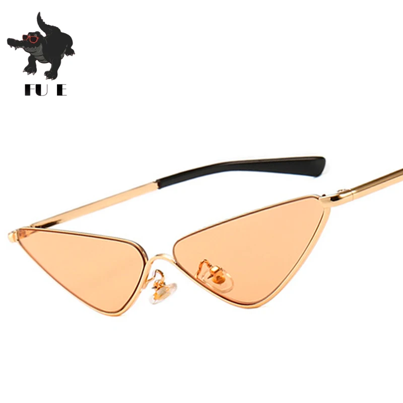 Новые женские солнцезащитные очки кошачий Глаз Модные мужские прозрачные